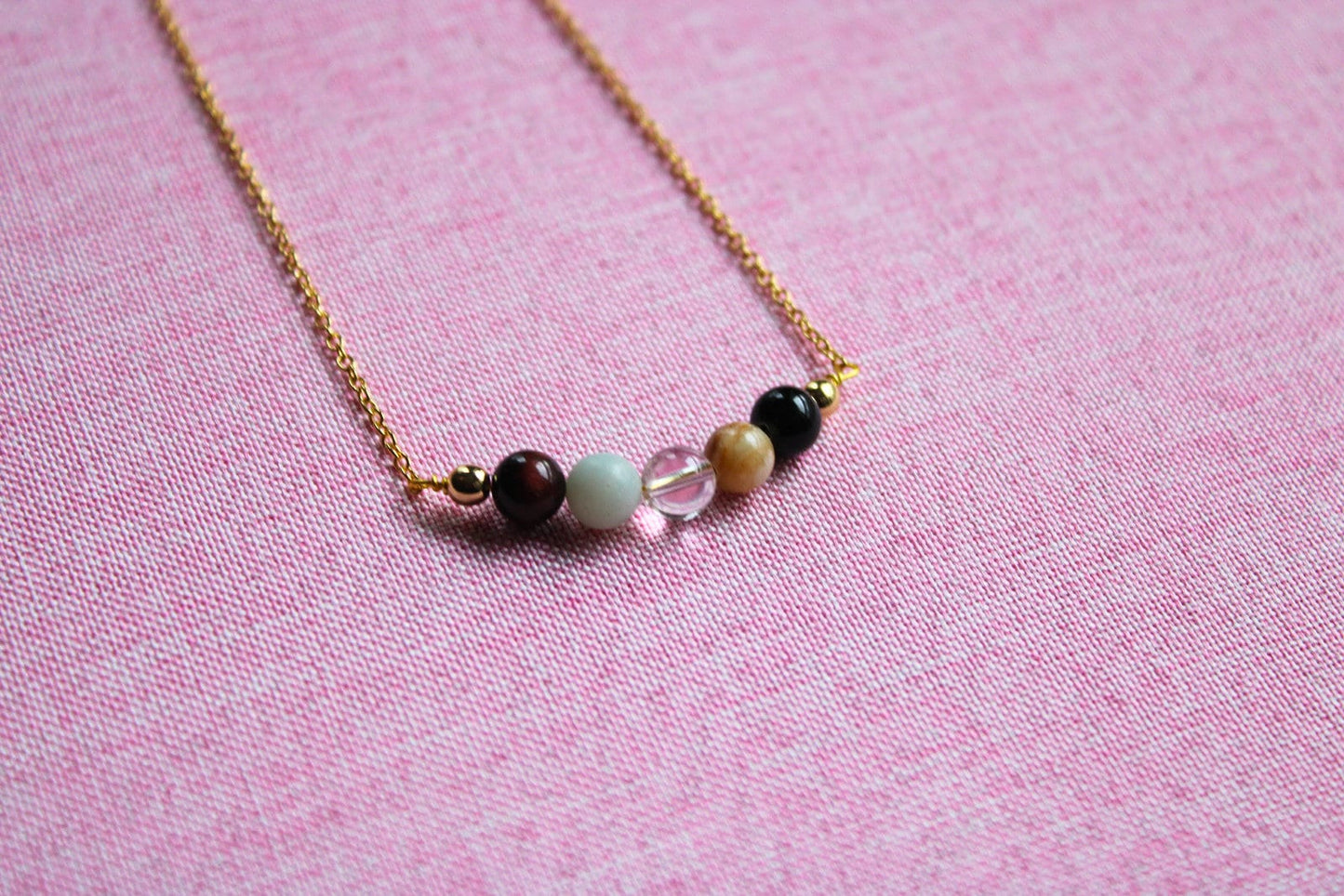 Protection Crystal Bead Necklace