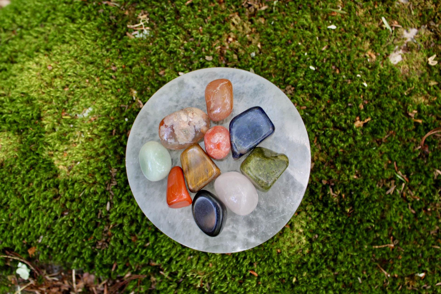 Beginner Spiritual Cleansing Kit: Blue Sage, Palo Santo, Selenite & Mystery Crystals