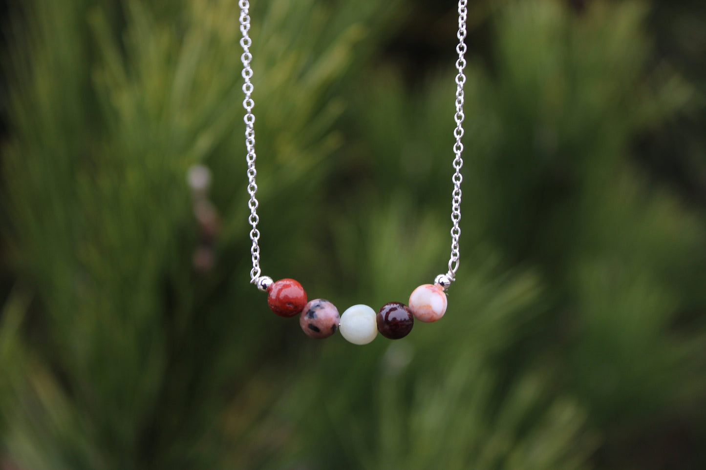 Aries Crystal Bead Necklace