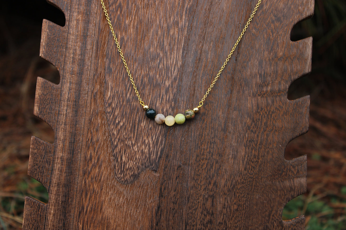 Virgo Crystal Bead Necklace