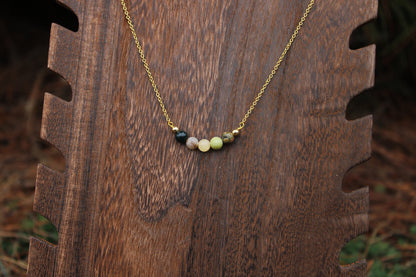 Virgo Crystal Bead Necklace