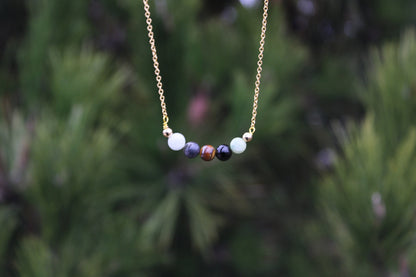 Capricorn Crystal Bead Necklace