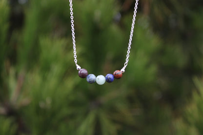 Sagittarius Crystal Bead Necklace