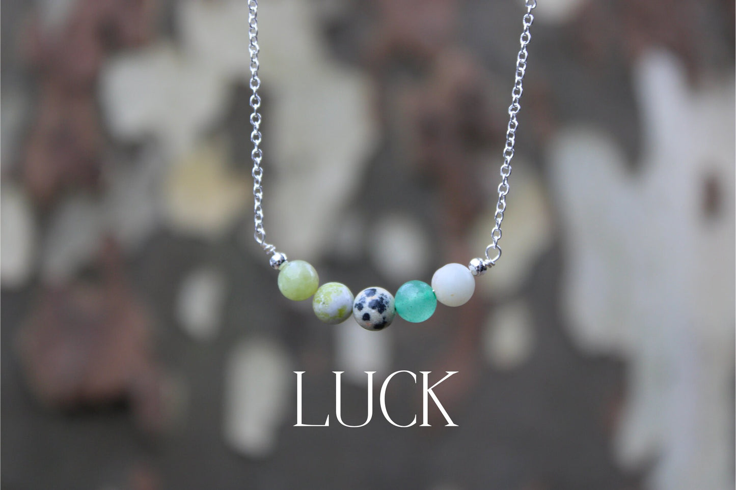 Handmade Luck Crystal Necklace