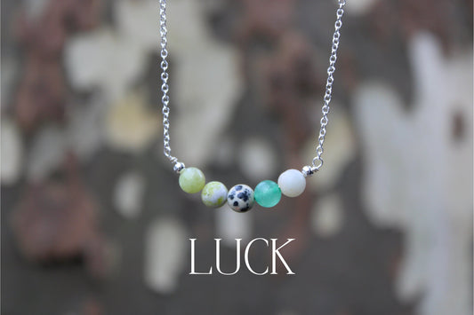 Handmade Luck Crystal Necklace