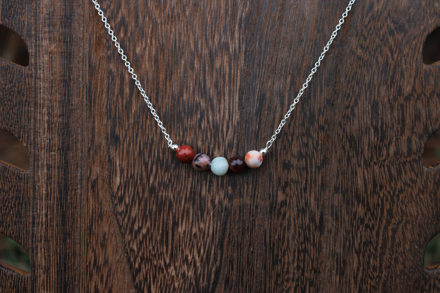 Aries Crystal Bead Necklace