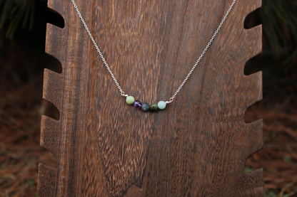 Aquarius Crystal Bead Necklace