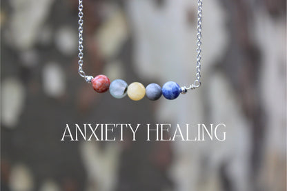 Handmade Anxiety Relief Crystal Necklace