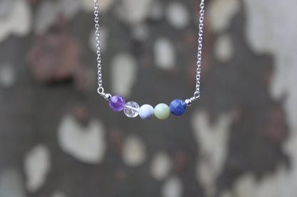 Handmade Manifestation Crystal Necklace