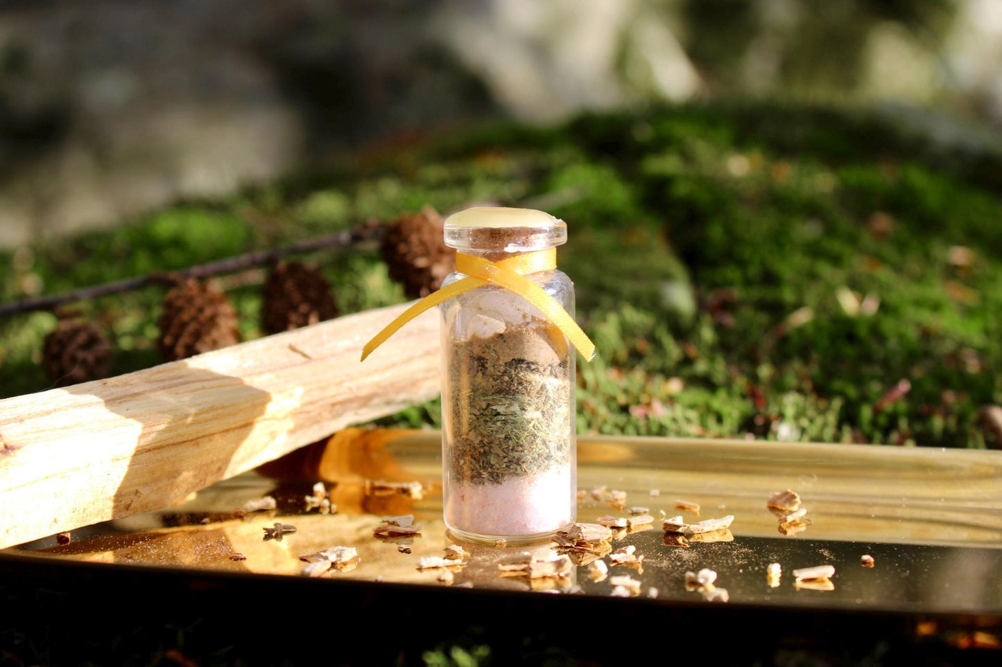 Manifestation Gift Set: Crystal Necklace and Spell Jar