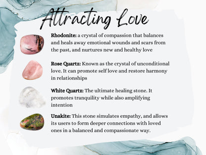 Handmade Love Crystal Necklace