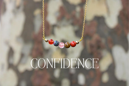 Personal Power Gift Set: Crystal Necklace and Spell Jar