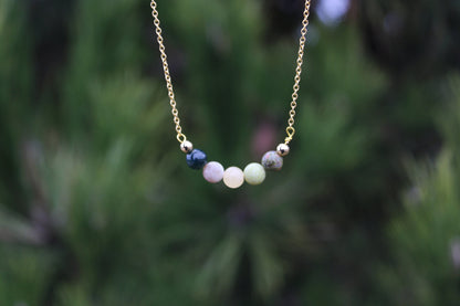 Virgo Crystal Bead Necklace