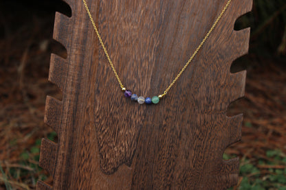 Pisces Crystal Bead Necklace