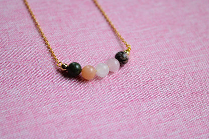 Handmade Love Crystal Necklace