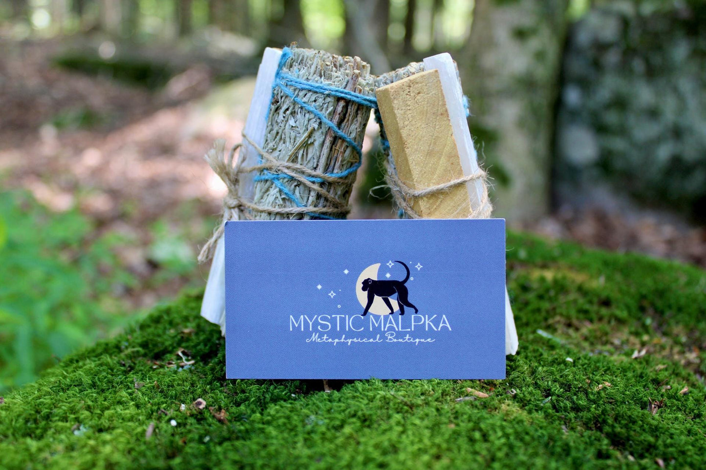 Cleansing Bundle: White Sage, Palo Santo Sticks, Selenite