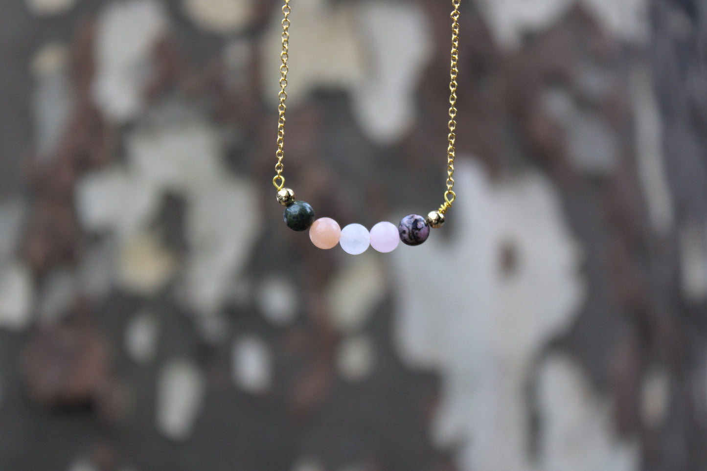 Handmade Love Crystal Necklace