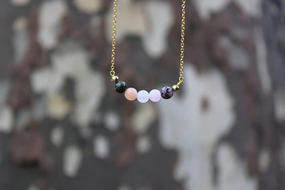 Handmade Love Crystal Necklace